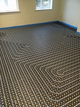 Underfloor Heating System Room 1